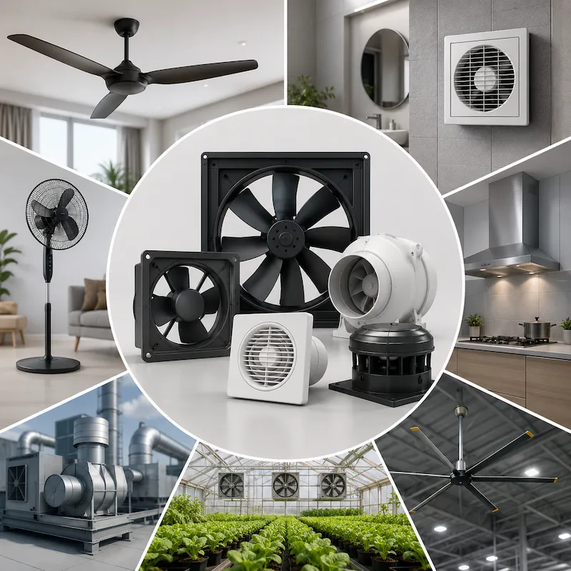 Ceiling and Exhaust Fan Capacitor for Quiet Fan Operation - NR Capacitor, Hosur